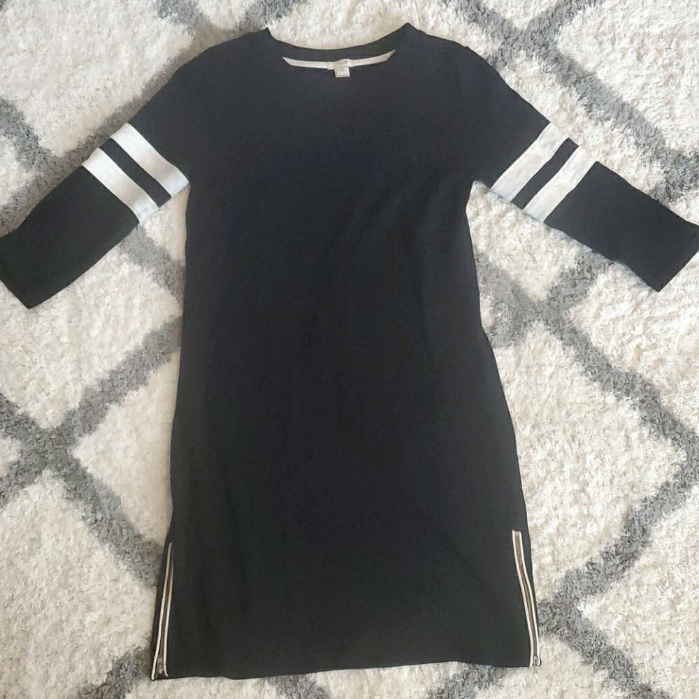 J.Crew black mini dress
